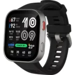 AMAZFIT Bip Max Smart Watch - Silver, Silicone Strap