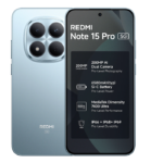 Xiaomi Redmi Note 15 Pro 5G 256GB/12GB RAM Glacier Blue Dual Sim Global Version
