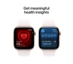 APPLE Watch Series 11 - 42 mm Rose Gold Aluminium Case with Light Blush Sport Band, S/M - Image 6